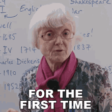 For The First Time Gill GIF - For The First Time Gill Engvid GIFs