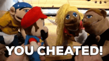Sml Mario GIF - Sml Mario You Cheated GIFs