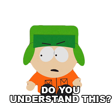 Do You Understand This Kyle Broflovski Sticker - Do You Understand This Kyle Broflovski South Park Stickers