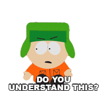 Do You Understand This Kyle Broflovski Sticker - Do You Understand This Kyle Broflovski South Park Stickers