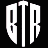 a logo for bendera tempur with a fireball behind it