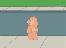 Care Bear Jumping Back GIF - Care Bear Jumping Back Right In The Truck GIFs