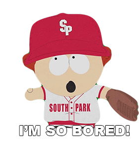 Im So Bored Eric Cartman Sticker - Im So Bored Eric Cartman South Park Stickers