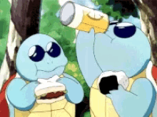 Pokemon Drinking GIF