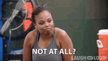 Not At All Jemele Hill GIF - Not At All Jemele Hill Cold As Balls GIFs