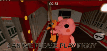 piggy lets play piggy please roblox omg