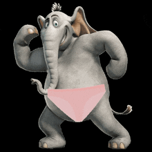 Horton Elephant GIF - Horton Elephant Speedo GIFs