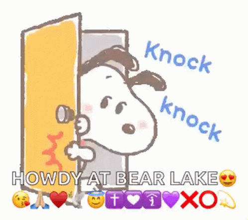 Snoopy Knock Knock GIF - Snoopy Knock Knock Cute - Discover ...