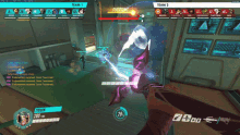 a screenshot of a video game shows a person holding a gun and the word overtime on the screen