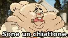 Chiattone Grasso Ciccione Gumball GIF - Fat Fatty Fat Man GIFs