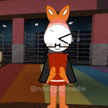 a cartoon character with the name nova_piccrewdw written on the bottom