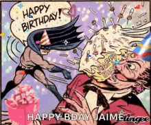 Happy Birthday To You Throw Birthday Cake GIF - Happy Birthday To You Throw Birthday Cake Batman GIFs