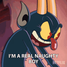 Im A Real Naughty Boy Devil GIF - Im A Real Naughty Boy Devil The Cuphead Show GIFs