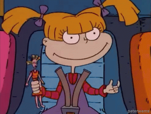 When Your Jam Comes On GIF - Angelica Rugrats Jam GIFs