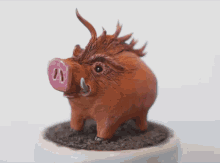 pig piglet sculpture justapiglet figure