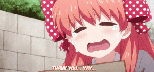 Otaku happy and thank you anime 793989 on animeshercom