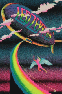 Led Zeppelin Psychedelic GIF - Led Zeppelin Psychedelic Flying GIFs