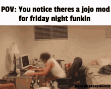 Jojo Jojo Mod GIF - Jojo Jojo Mod Friday Night Funkin GIFs