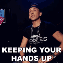 Keeping Your Hands Up Clinton Sparks GIF - Keeping Your Hands Up Clinton Sparks Xset GIFs