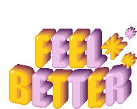 Feel Better Get Well Soon Sticker - Feel Better Get Well Soon Rest Up Stickers