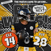 Pittsburgh Steelers (28) Vs. Cleveland Browns (14) Post Game GIF - Nfl National Football League Football League GIFs