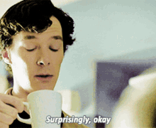 Sherlock Tea GIF - Sherlock Tea Sherlocked GIFs