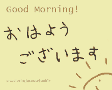 おはよう　おはようございます　朝 GIF