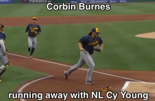 Corbin Burnes GIF - Corbin Burnes Run - Discover & Share GIFs