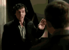 Sherlock Hello GIF - Sherlock Hello Benedict Cumberbatch GIFs
