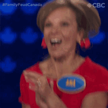 Excited Family Feud Canada GIF - Excited Family Feud Canada Cheer GIFs
