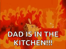 Dad Cooking GIF - Dad Cooking Fire GIFs