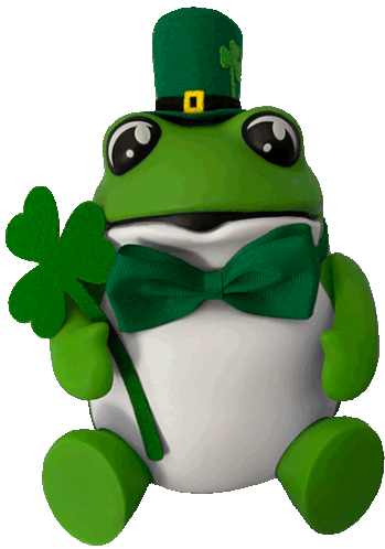 St Patricks Day Jinro Sticker - St Patricks Day Jinro Toad Stickers
