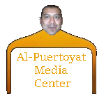 Al Puertoyat Media Center Face Sticker - Al Puertoyat Media Center Face Logo Stickers