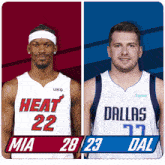 Miami Heat (28) Vs. Dallas Mavericks (23) First-second Period Break GIF - Nba Basketball Nba 2021 GIFs