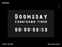 Doomsday Clock GIF - Doomsday Clock Animation GIFs