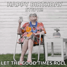Celebrate Goodtimes GIF - Celebrate Goodtimes Oldwoman GIFs