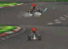 Mario Kart Wii Mario Kart Drifting GIF