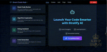 a screenshot of the smart code hub homepage