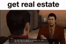 Yakuza Get Real GIF - Yakuza Get Real Get Real Estate GIFs