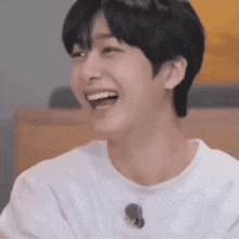 Hyungwon Laughing GIF - Hyungwon Laughing Serious GIFs