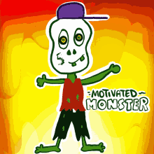 Motivated Monster Veefriends GIF - Motivated Monster Veefriends Enthusiastic GIFs