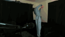 a blurred image of an explosion with smoke coming out of the ground