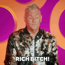 Rich Bitch Ross Mathews GIF - Rich Bitch Ross Mathews Rupaul’s Drag Race GIFs