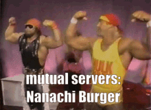 Nanachi Burger GIF - Nanachi Burger Handshake GIFs