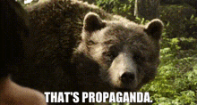 The Jungle Book Baloo GIF - The Jungle Book Baloo Thats Propaganda GIFs