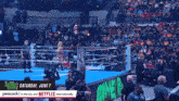 a peacock advertisement for saturday june 7 shows a woman in a wrestling ring