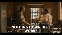 Nothing Works Down Here GIF - Nothing Works Down Here Argue GIFs