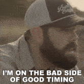 Im On The Bad Side Of Good Timing Jordan Davis GIF - Im On The Bad Side Of Good Timing Jordan Davis Tucson Too Late Song GIFs