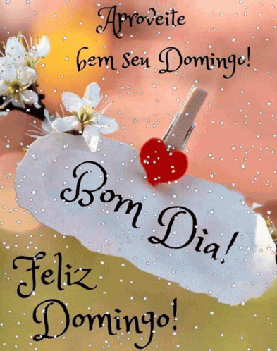 Bom Dia Feliz Domingo GIF - Bom Dia Feliz Domingo Sparkle - Discover &  Share GIFs