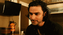 Smiling Mitchell GIF - Smiling Mitchell Being Human GIFs
